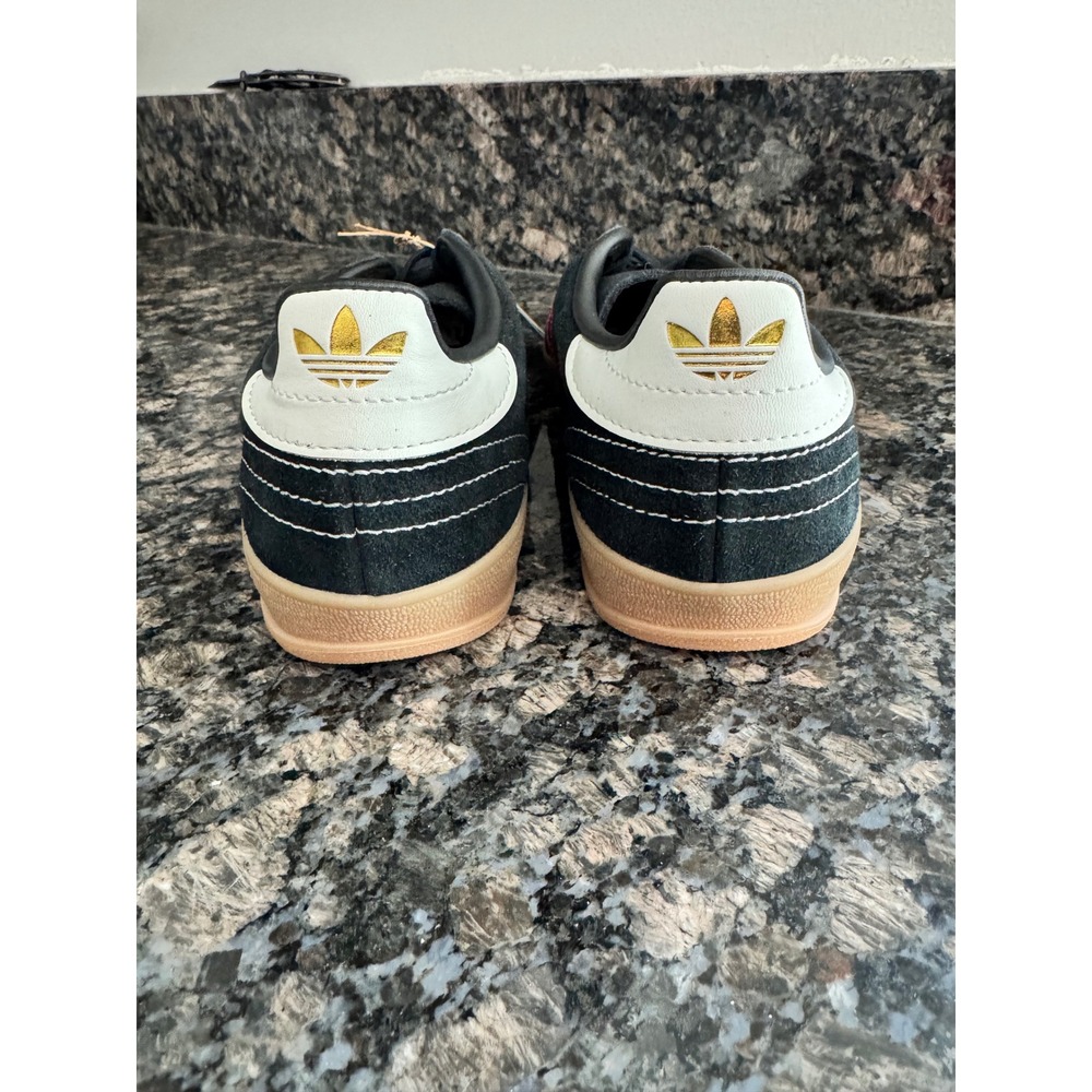 Adidas Gazelle Indoor Core Black Better Scarlet Gum IH9653‎ Mens Sneakers 6 - Picture 4 of 6